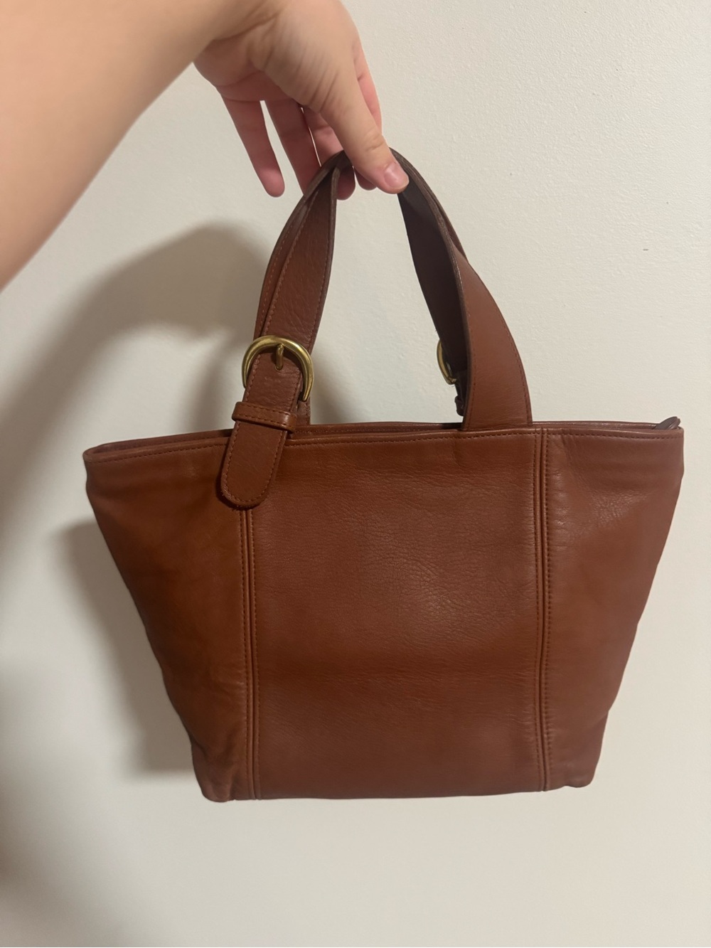 Vintage Coach Waverly Bag in British Tan